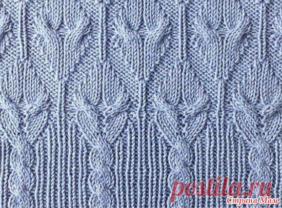 Ажурные узоры спицами. Косы и араны. - Клуб рукоделия - Страна Мам