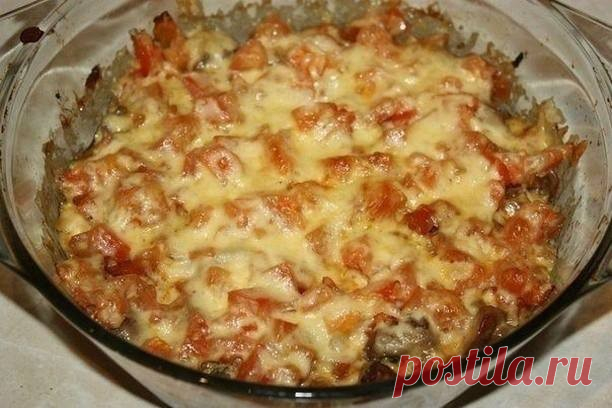 ​Куриная печень по- милански 
Ингредиенты: 600 г куриной печени 150 г твердого сыра 2 помидора(200 г) 1 луковица(150 г) 3-4 зубчика чеснока, зелень Соль, молотый черный перец
⠀ Приготовление: Порезанную кубиками луковицу пассеровать на масле,добавить печень, разрезанную на...
