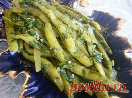 Рецепты со стручковой фасолью