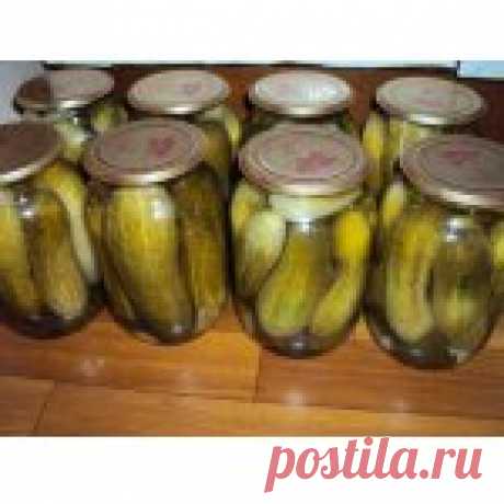 Огурцы "По-болгарски" - кулинарный рецепт