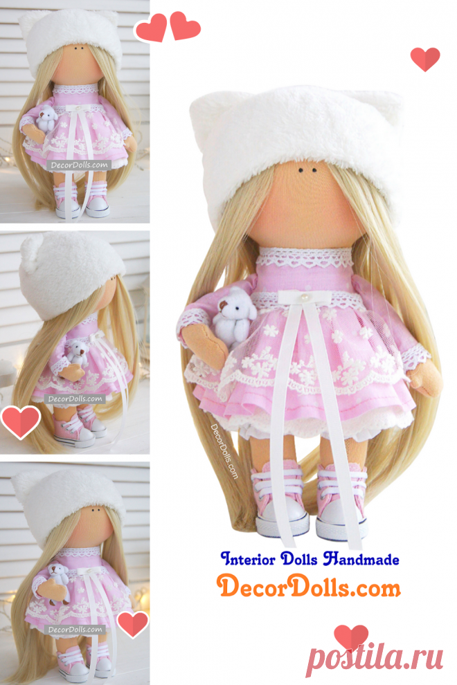 Love Gift Doll, Baby Room Doll, Tilda Handmade Doll, Cloth Nursery Dol – Decor Dolls