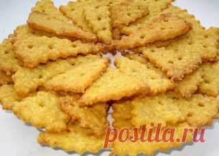 Салат загадка - Oбязательно попробуйте это очень вкусно. Рекомендую!: Печенье «Кусочек сыра»