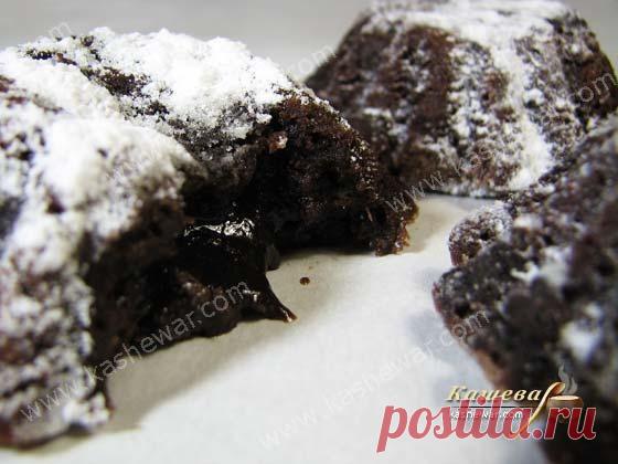 Шоколадный фондан.