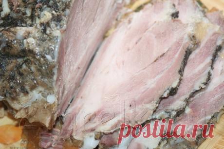 настоящая домашняя буженина Чесночная - вкусно, сытно и очень ароматно!.