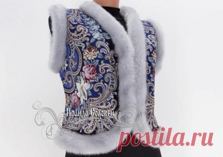 По просьбам подписчиц! Шьём жилетку из платков. Показываю выкройки + идеи! | Вяжем, лепим, творим, малюем) | Яндекс Дзен