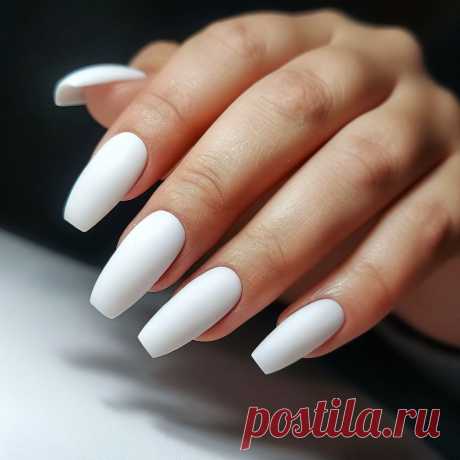 Белый маникюр: классика, которая всегда в моде | Маникюрный | Дзен