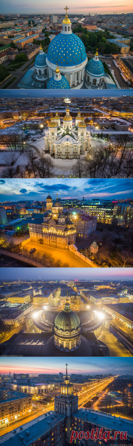 Петербург с квадрокоптера, Станислав Забурдаев