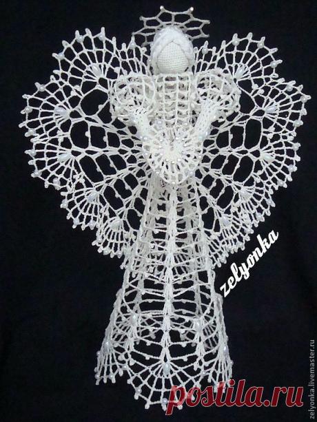 Ангел Vanna(продан) – купить в интернет-магазине на Ярмарке Мастеров с доставкой Ангел Vanna(продан) - купить или заказать в интернет-магазине на Ярмарке Мастеров | Очень нежный, ажурный ангел. Такого ангела можно&hellip;