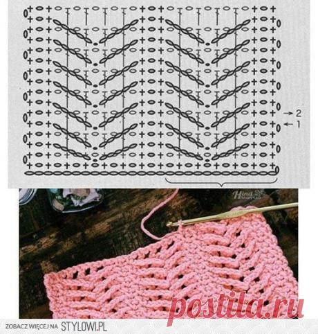 Patterns and motifs: Crocheted motif no. 683