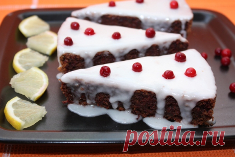Пирог из свеклы с грецкими орехами