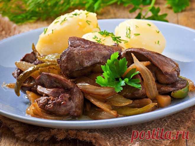 Пять правил приготовления идеальной куриной печенки - кулинарный пошаговый рецепт с фото на KitchenMag.ru