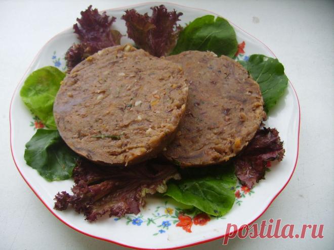 Паштет из фасоли