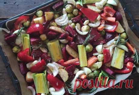 Овощи, запечённые в медовом маринаде - безумно вкусный рецепт