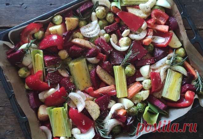 Овощи, запечённые в медовом маринаде - безумно вкусный рецепт