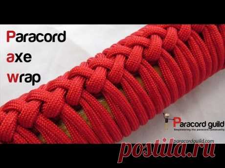 How to make a paracord axe handle wrap