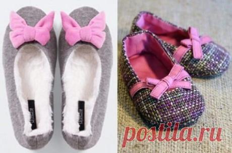 Patrón zapatillas infantiles de tela - Patrones gratis