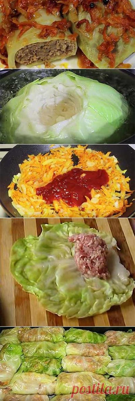 Готовим голубцы, пошаговый рецепт с фото |