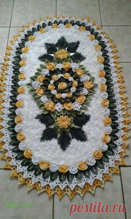 Коврики-клумбы🌺🌺🌺