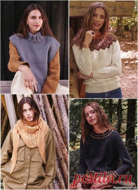 Вязаные модели в журнале «B - Knitting №3 2023»