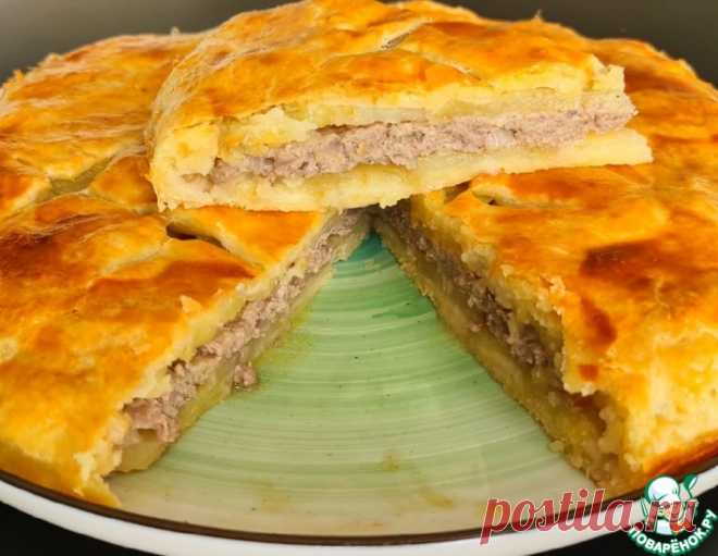 Мясной пирог – кулинарный рецепт
