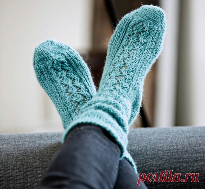 Ногам тепло, душе отрада: подборка ажурных носочков спицами | Paradosik_Handmade | Яндекс Дзен