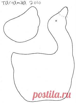 Гуси, утки из ткани