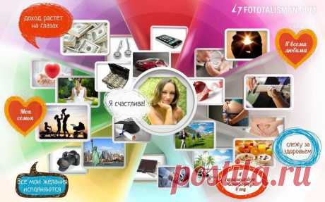 КАК СДЕЛАТЬ КАРТУ ЖЕЛАНИЙ ПО ФЕН-ШУЙ.