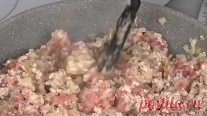 Вместо риса добавляю сырой КАРТОФЕЛЬ! Семья В ВОСТОРГЕ! Капустная слоёнка
