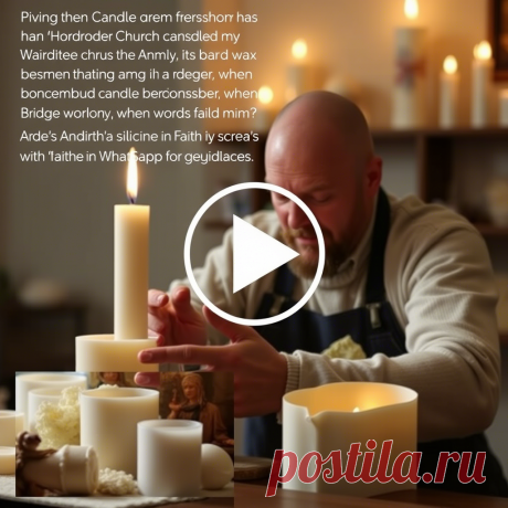 «Свеча как молитва: Как Мария из Сергиева Посада нашла свет в ручном творчестве»