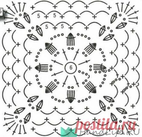 Схемы мотивов. В копилку. / Вязание