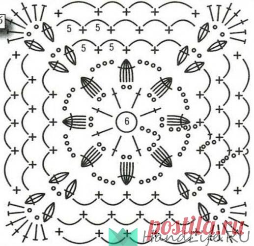 Схемы мотивов. В копилку. / Вязание