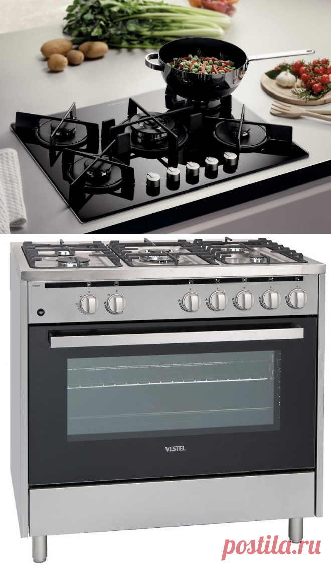 5 конфорочные газовые плиты и варочные панели