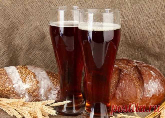 Хлебный квас без дрожжей