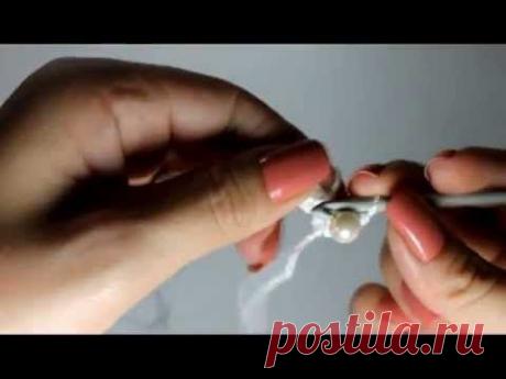 Видеоурок: Бисерный жгут (лариат) | Вязание крючком