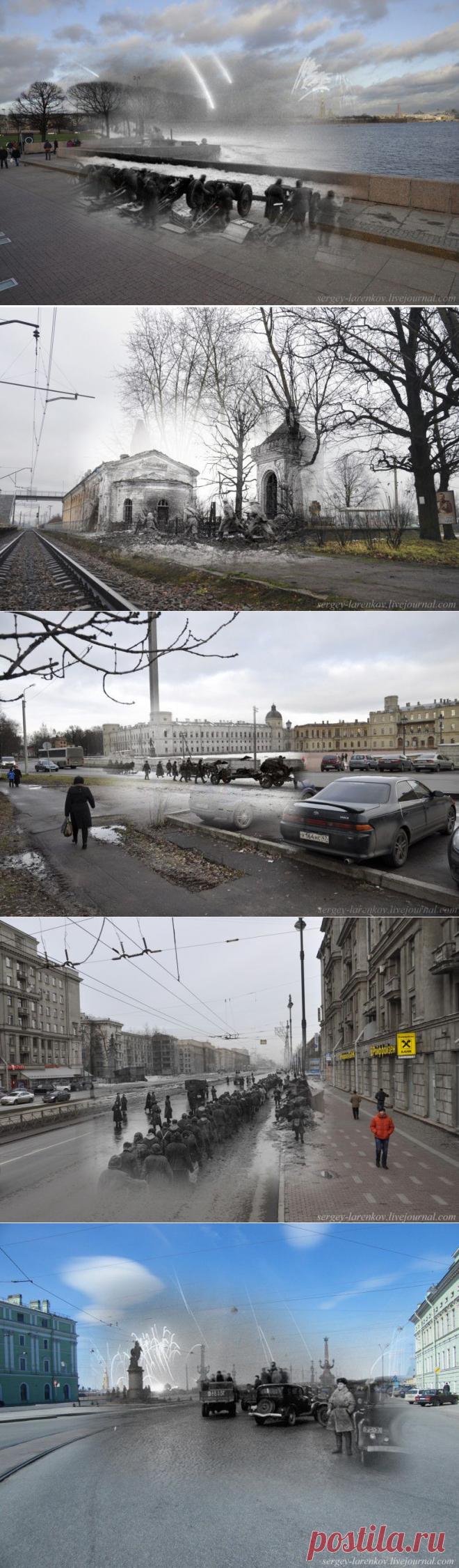 Ленинград 1944 / Санкт-Петербург 2014: К годовщине освобождения • НОВОСТИ В ФОТОГРАФИЯХ