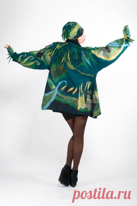 Felted Fashion and Apparel by Barbara Poole | Living Felt