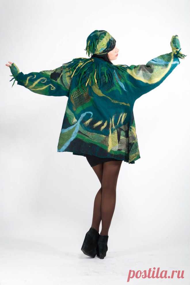 Felted Fashion and Apparel by Barbara Poole | Living Felt