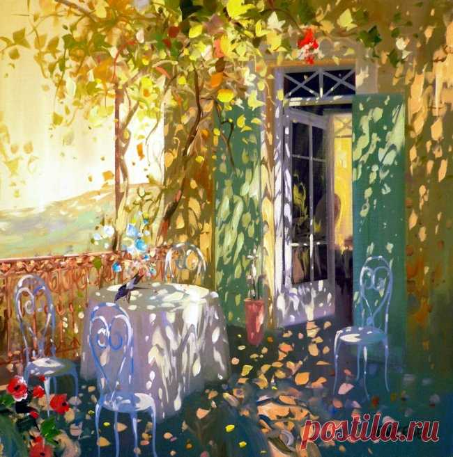 Картины, написанные солнечными зайчиками
