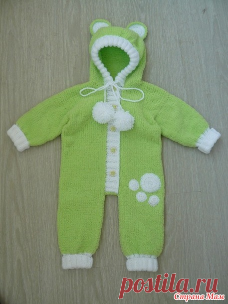 . Комбинезон из пряжи 