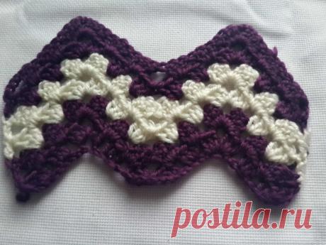 Узор ЗигЗаг крючком. Два варианта вязания. - Funny Stitch