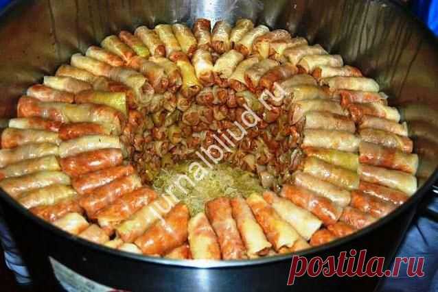 Голубцы из капусты рецепт