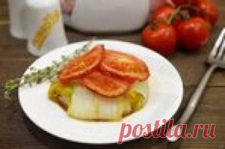 ВКУСНОЕ И ПОЛЕЗНОЕ БЛЮДО - РЫБА, ЗАПЕЧЕННАЯ В ЛИСТЬЯХ ПЕКИНСКОЙ КАПУСТЫ!