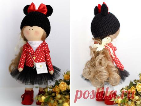 Love tilda doll Art doll Holiday doll от AnnKirillartPlace на Etsy