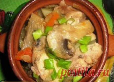 Курица в горшочке. Рецепты и . Как приготовить Курица в горшочке - Готовим быстро