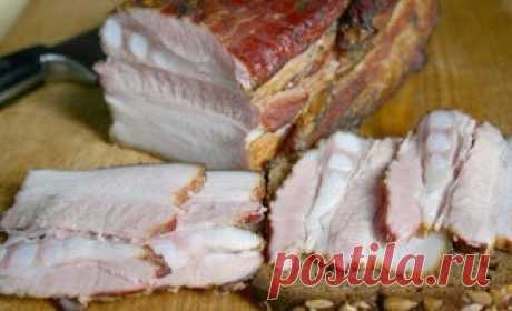 Самые вкусные рецепты: Сало горячего засола - домашний деликатес