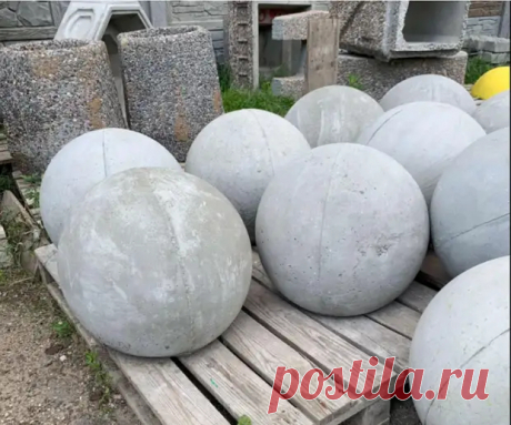 Поделки из цемента для украшения садового участка, изготовленные своими руками - Сам себе мастер - 29 мая - 43654058374 - Медиаплатформа МирТесен