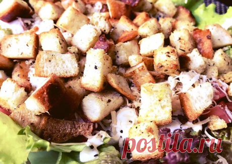 Салат Цезарь по-домашнему Автор рецепта Наталия - Cookpad