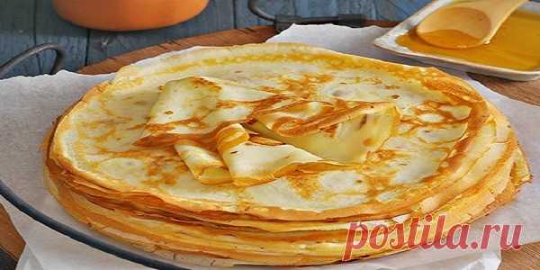 Блины «Столовские»: название не «АХ», но вкус «ВАУ» — идеальный! Невероятно вкусно и просто!