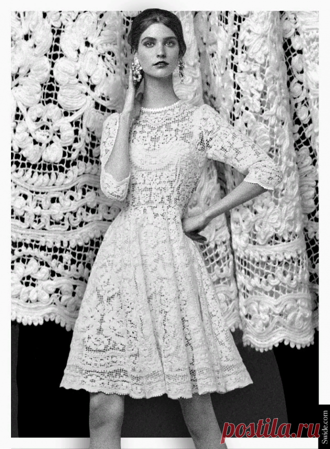 Из коллекции Dolce&Gabbana летние белые платья, перед которыми не устоит ни одна модница. | pro100stil | Яндекс Дзен