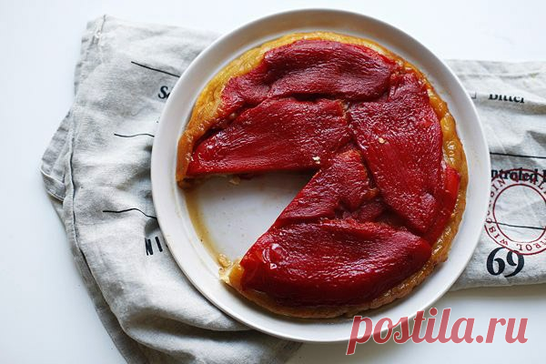 Тарт татен со сладким перцем - Пошаговый рецепт с фото своими руками Тарт татен со сладким перцем - Простой пошаговый рецепт приготовления в домашних условиях с фото. Тарт татен со сладким перцем - Состав, калорийность и ингредиенти вкусного рецепта.